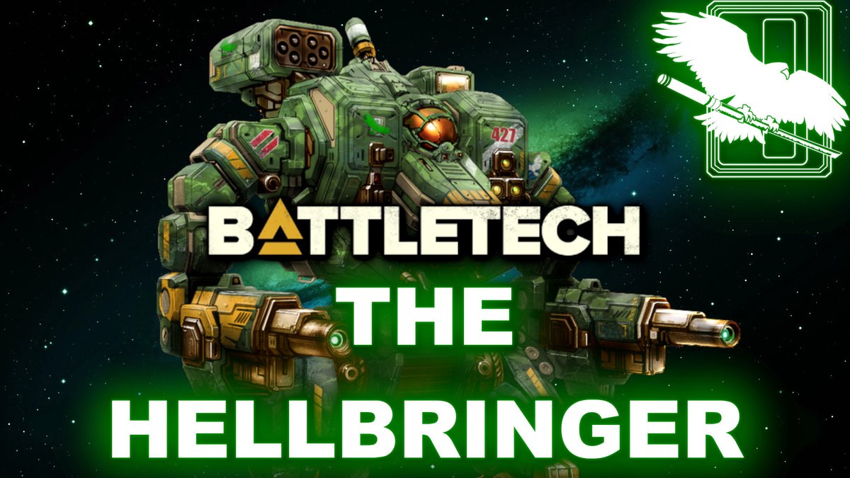 Big_Red_BT's tweet photo. So... now that the giant video is out of the way, what's coming up on the horizon afterwards? Well, we've got 2 more 3050 #Clan #Battlemechs on the menu.
First, the #JadeFalcon favourite, the #Hellbringer, and second, another #SmokeJaguar choice, the #Warhawk
#Battletech https://t.co/Q3dks8mIuM