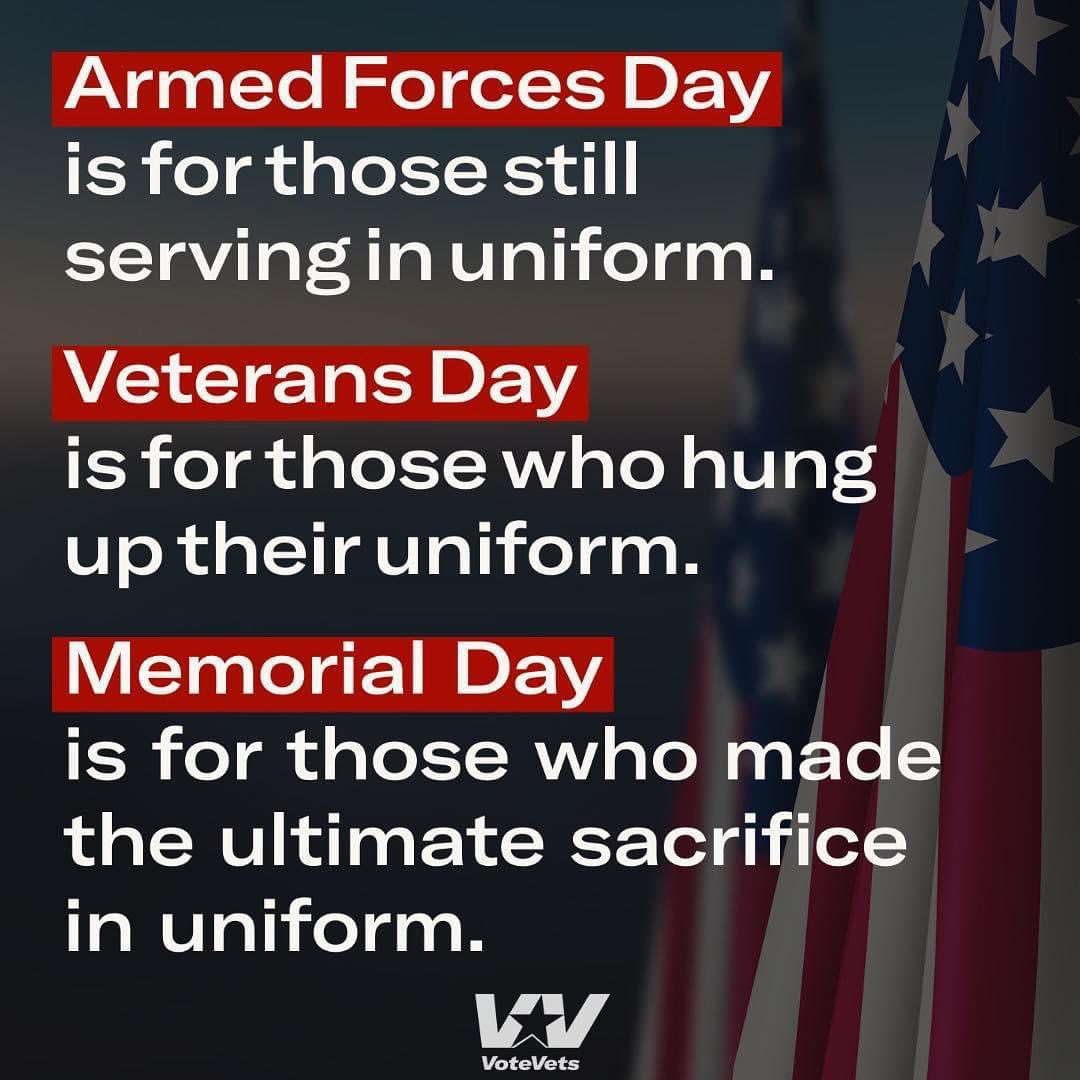 Sky_Lee_1's tweet photo. 🇺🇸𝙍𝙚𝙢𝙞𝙣𝙙𝙚𝙧🇺🇸

#MemorialDay is a solemn day of remembrance for fallen service members. It is a time to offer our gratitude, respect, and support for their sacrifice, and their families.

Please try to use words like “Remember” “Honor” and “Thank” instead of “happy.” https://t.co/8VuuoDf6iq