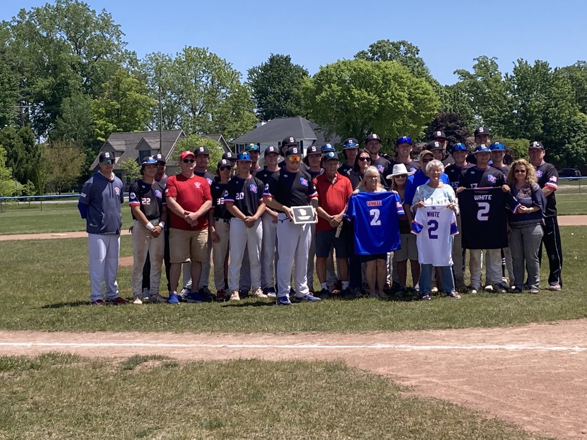 Thank you to ALL involved in Coach Whites memorial today. We know he was smiling down on us as we enjoyed a perfect day for baseball. We miss Coach White each and every day!!