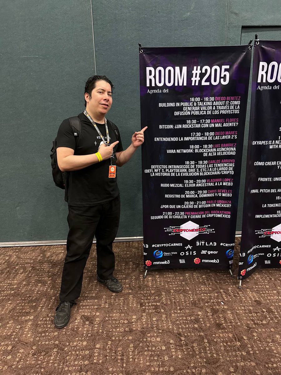 Los espero en #criptomexico para hablar de los avances y falsas creencias sobre bitcoin y web3