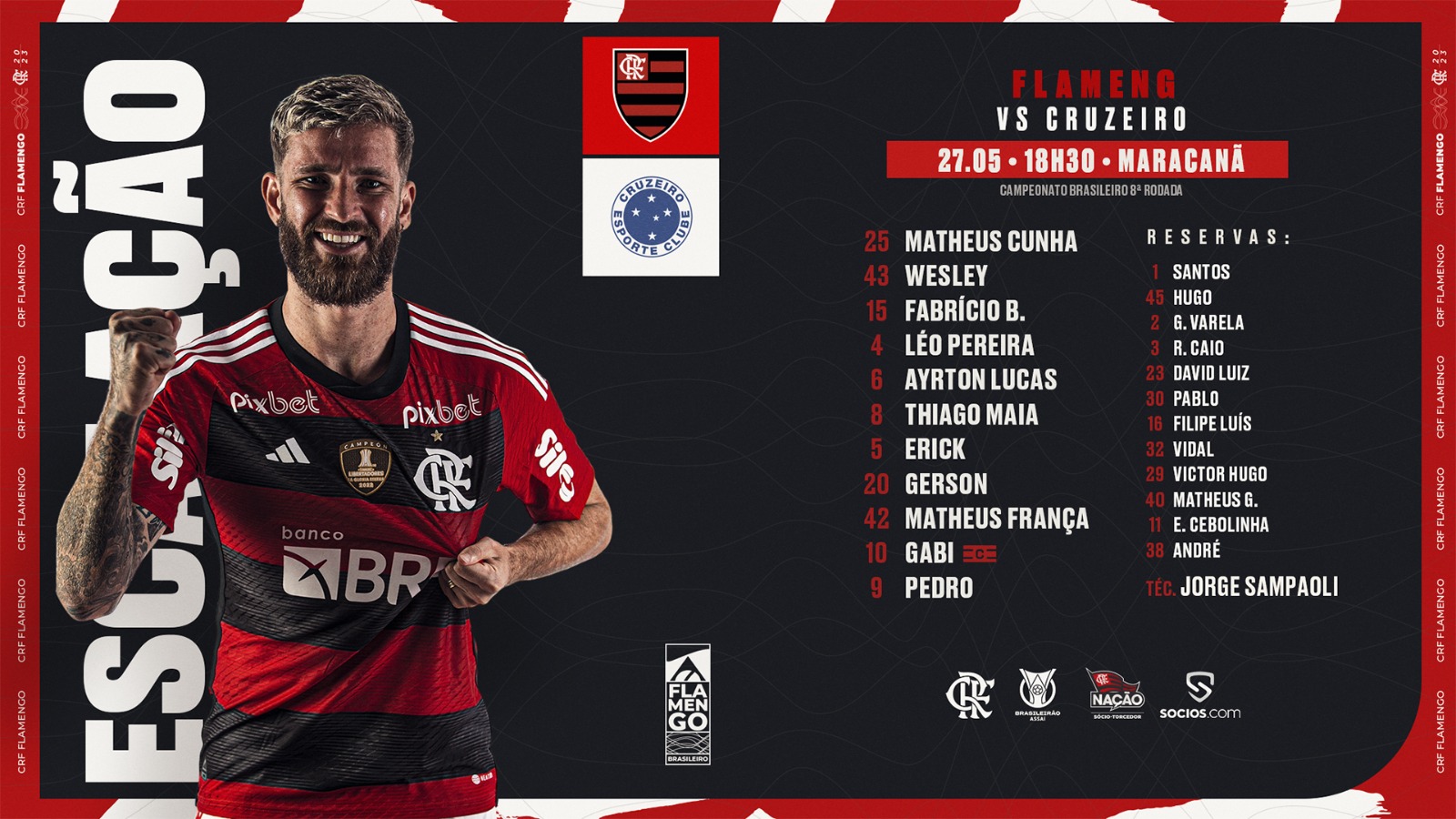 Nosso Time é a Gente em - Clube de Regatas do Flamengo