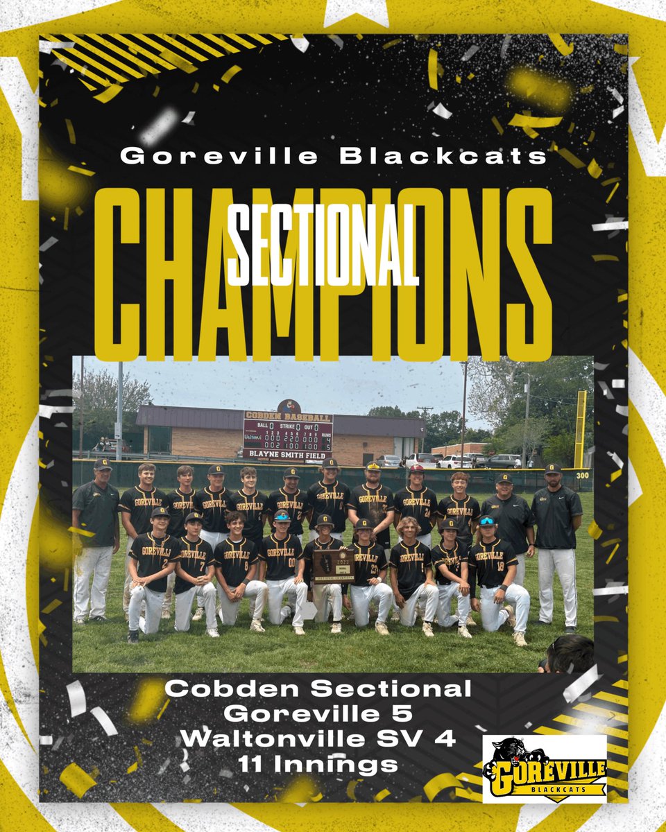 todd tripp (@trippr1) on Twitter photo Blackcats are Sectional Champs#@murley_7 <a href="/WFLBOYZ/">Whiffle Boys Pizza Goreville</a> <a href="/jerimiller1/">jeri miller</a> <a href="/sdwebb12/">Dr. Steve Webb</a> <a href="/1035ESPN/">1035ESPN</a> <a href="/BDC_Sports/">Black Diamond Conference</a> <a href="/BlackcatsNetwrk/">Blackcats Network</a> <a href="/trippr13/">Dayton Tripp</a> <a href="/wmixsports/">WMIX Sports</a> Blackcats are Sectional Champs#@murley_7 <a href="/WFLBOYZ/">Whiffle Boys Pizza Goreville</a> <a href="/jerimiller1/">jeri miller</a> <a href="/sdwebb12/">Dr. Steve Webb</a> <a href="/1035ESPN/">1035ESPN</a> <a href="/BDC_Sports/">Black Diamond Conference</a> <a href="/BlackcatsNetwrk/">Blackcats Network</a> <a href="/trippr13/">Dayton Tripp</a> <a href="/wmixsports/">WMIX Sports</a>