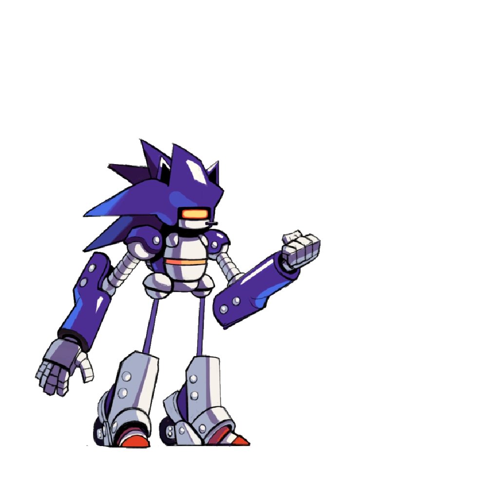 Godnoob443 Playable Maker published Playable Mecha Sonic 