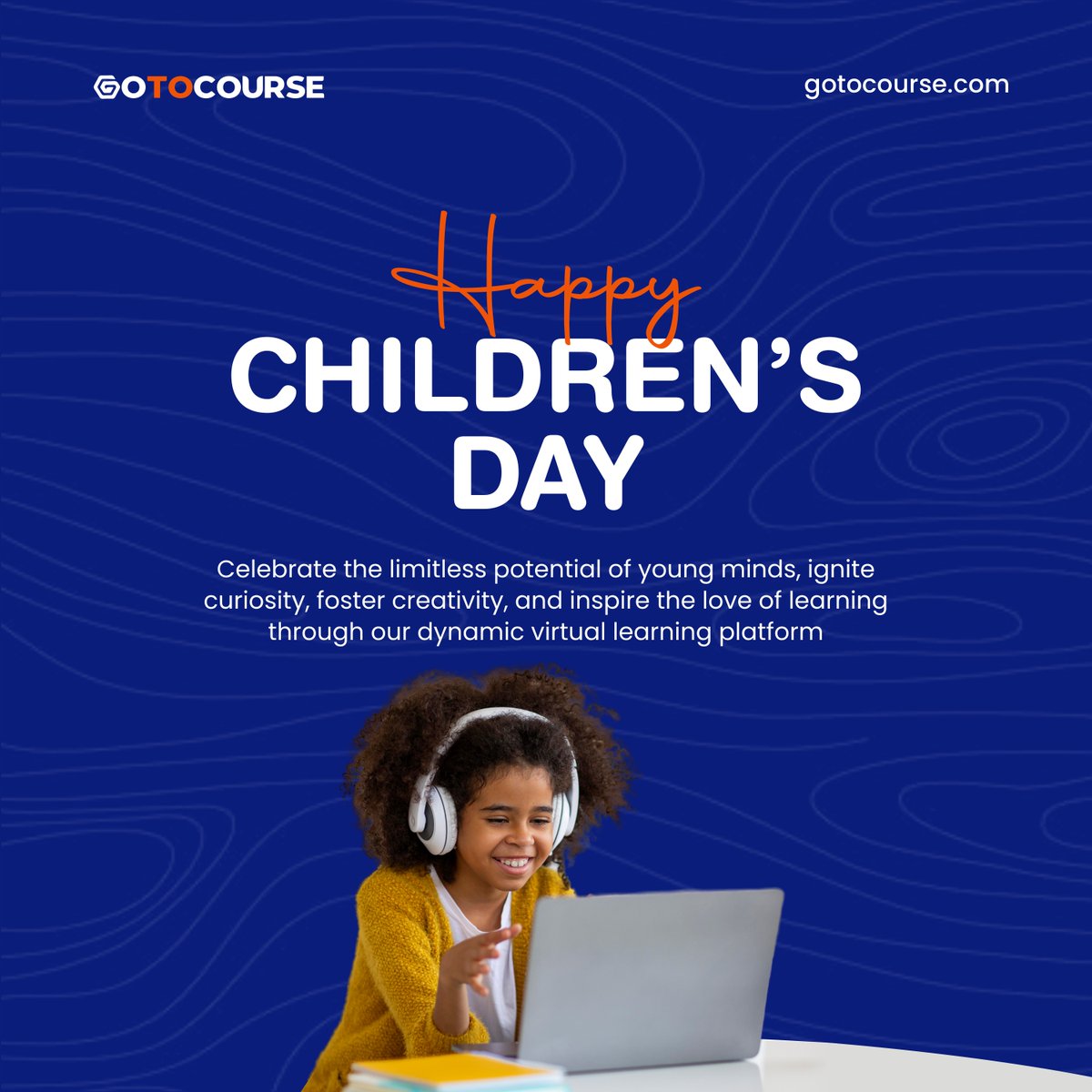 mygotocourse's tweet photo. Unleash the Power of Imagination this Children's Day!
Happy Children's Day to all our young learners and future champ ๐๐
#ChildrensDay #Gotocourse #Creativity https://t.co/P1h2y7R70v
