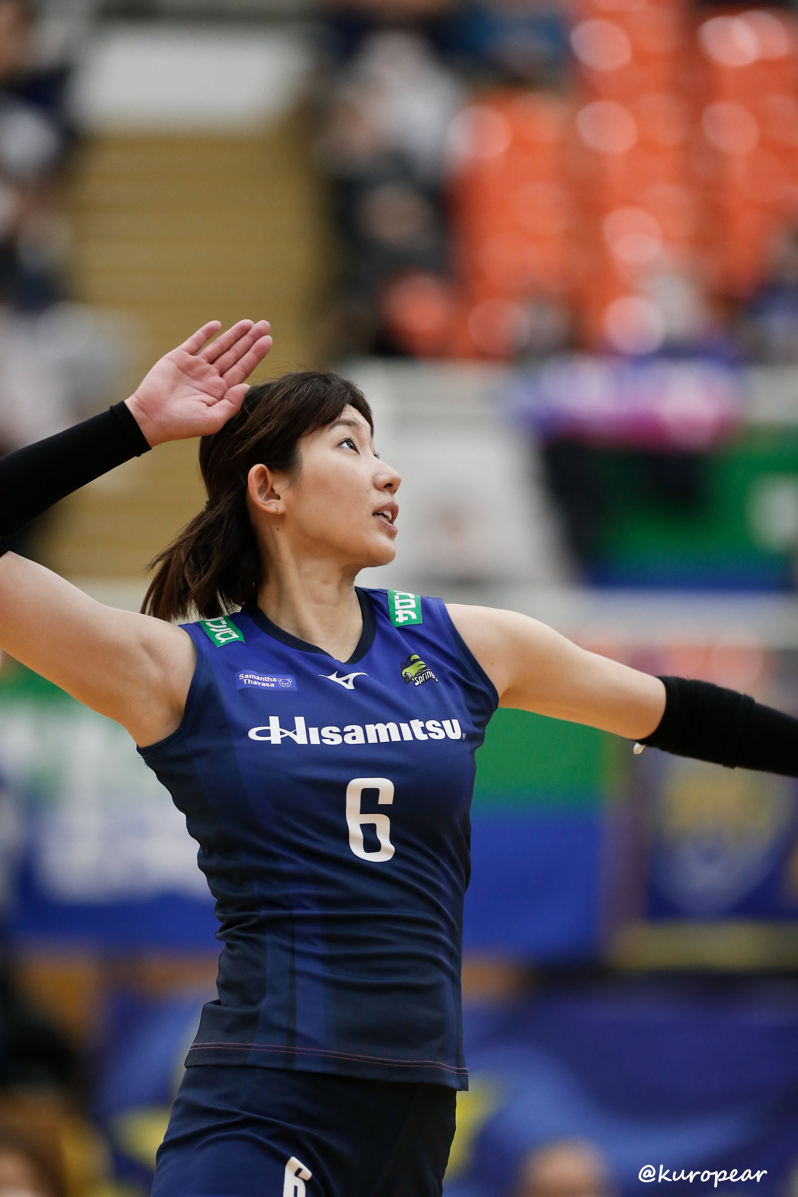 石井優希選手　サイン入りシャツ 背番号6 石井優希選手 | 本日はワールドグランプリの写真から石井優希