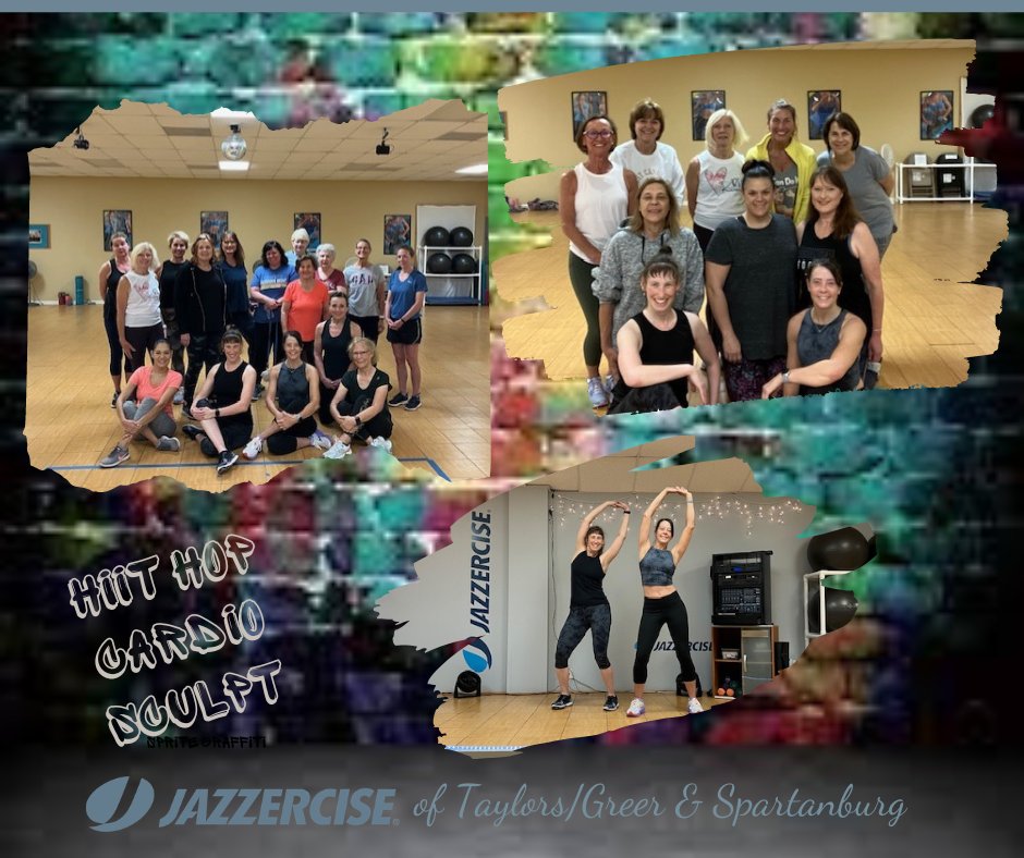 Thx 4 coming out & bringing your swagger & gettin’ down w/ us! We enjoyed sweatin’😅w/ u.
You were definitely “lookin’ fly”.
#fitspo #fitspiration #fitness #dancefitness #Greenville #yeahthatgreenville #upstatesc #greersc #gvltoday #greenville360 #whatsgoingongvl #gvl #jazzercise