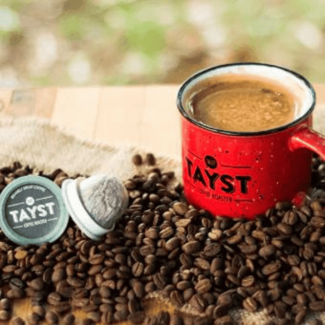 Today's Daily Find: Sustainable Coffee Pods and a FREE CAMPING Mug!  Tayst is leading the way to make your one cup coffee maker more environmentally friendly.  12amazing.com/tayst 

#coffeelovers #coffeetime #fairtradeproducts #fairtradegifts #affiliatepartnership