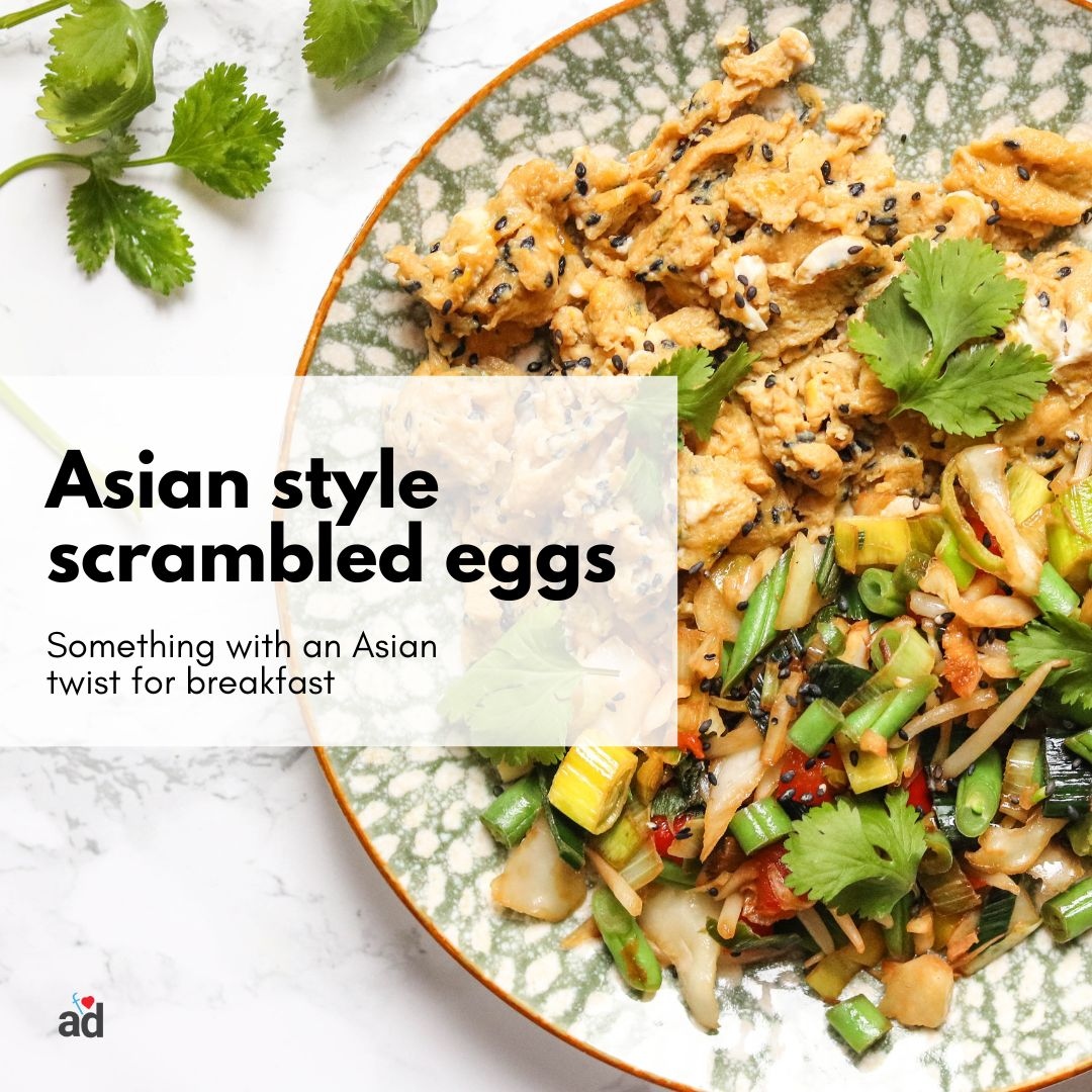 Asian-style scrambled eggs

Something with an Asian twist for breakfast

l8r.it/5DgP

#brunch #pancakes #frenchtoast #lunch #breakfastideas #coffee #breakfast #food #waffles #brunchtime #eggs #dinner #delicious