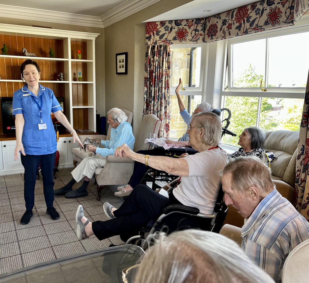wetherbymanor's tweet photo. #Zesting staff on nursing gave a great zest session on our nursing suite it was fantastic from start to finish @AnchorLaterLife https://t.co/HzI1TjHRL5