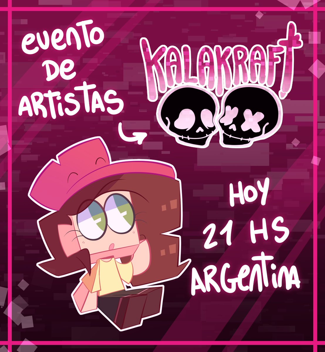 ME VAN A VER TENER ANSIEDAD Y NO HACER NADA PORQUE NO SE JUGAR MINECRAFT?
SI? Buenísimo a las 21 HS (Horario Arg) Los espero en Twitch para verme en el Kalakraft ❤️❤️❤️
twitch.tv/0kusheny
twitch.tv/0kusheny
twitch.tv/0kusheny