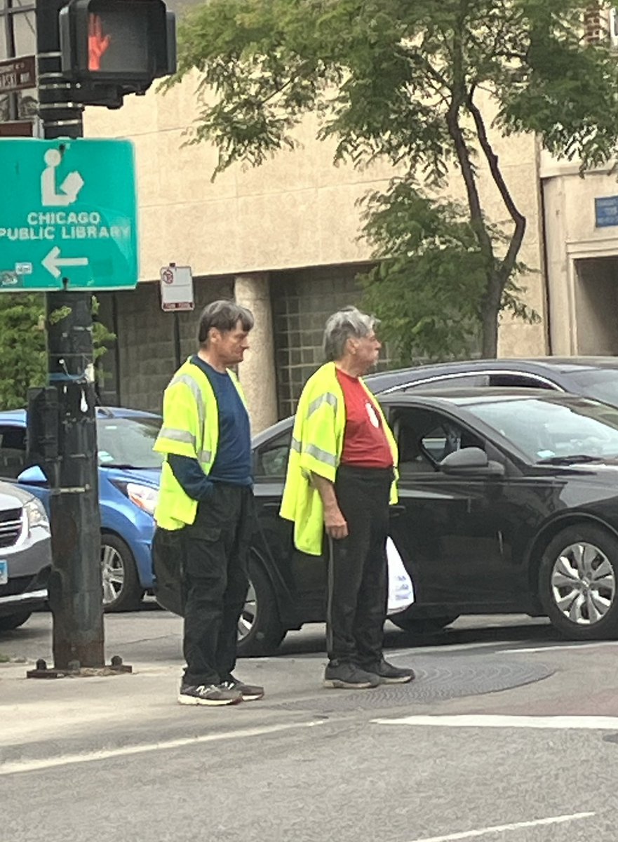 Found the yellow vest Peacekeepers assigned to Jefferson Park

God help us up here
