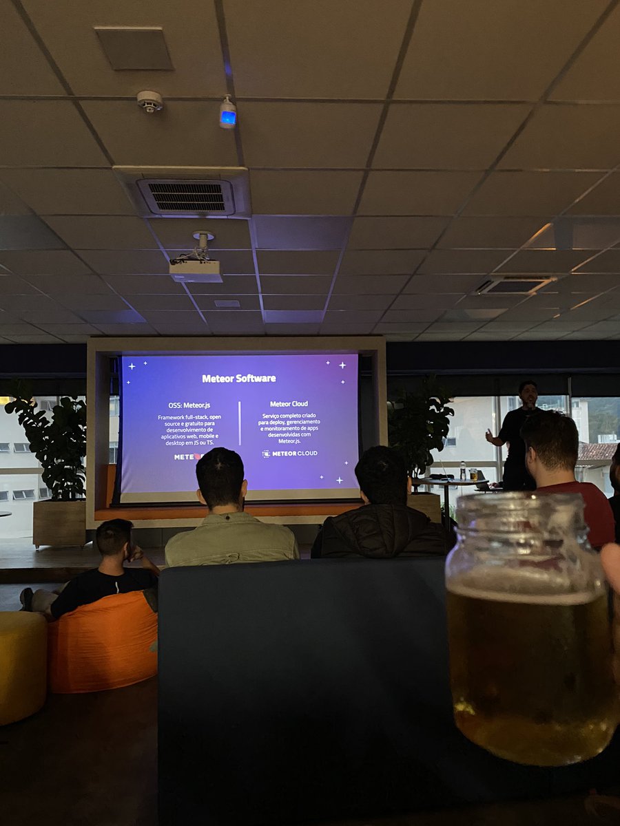 Talk by <a href="/fredmaiaarantes/">Fred Maia ☄️</a> about <a href="/meteorjs/">Meteor.js</a> at <a href="/FloripaJS/">FloripaJS</a>