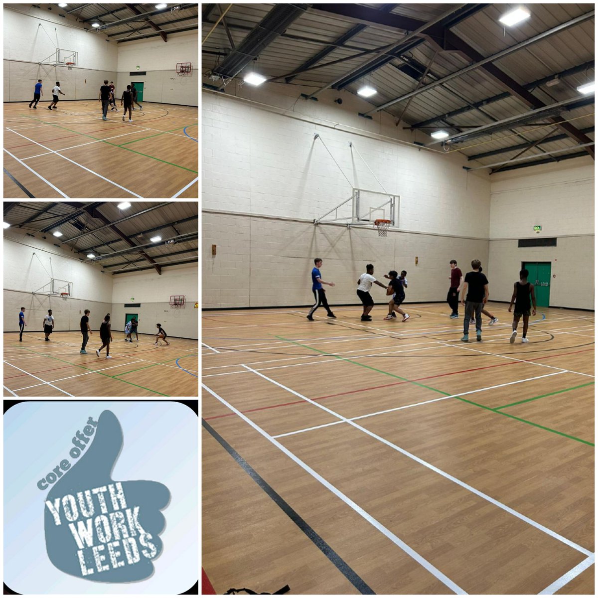 YouthServiceLCC's tweet photo. Great to be back using the sports hall @ The #MandelaCentre
Our #Youthworkers will be there every weekend
Saturday 14:00-16:00
Sunday 12:00-14:00
#LeedsYouthService
#ChapelAllerton
#CoreOffer https://t.co/WhPd7IFYGt