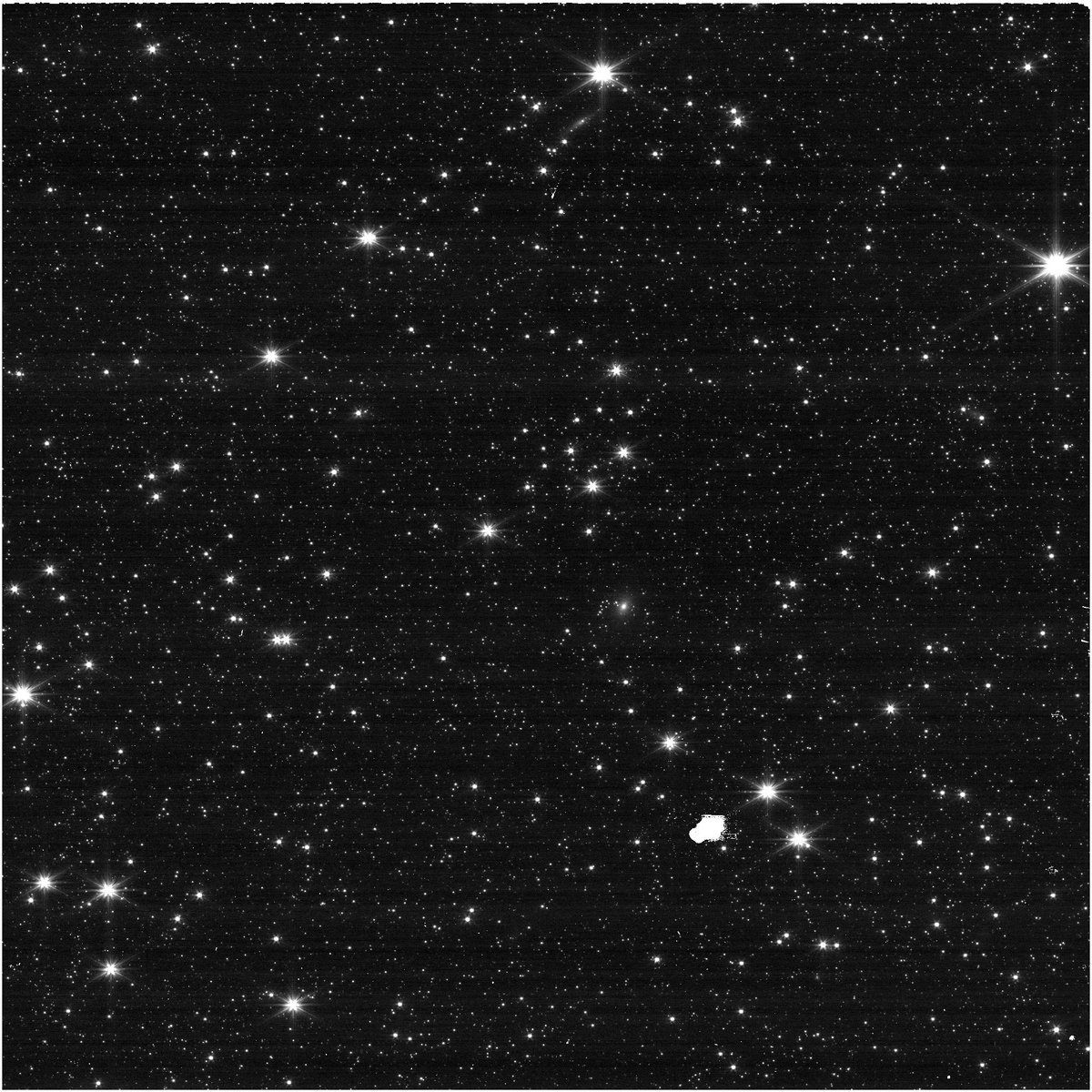 Sea of stars in last week's NIRCam calibration images.

Browse them all on the feed-
jwstfeed.com/Home/ShowFeed?…

#jwst