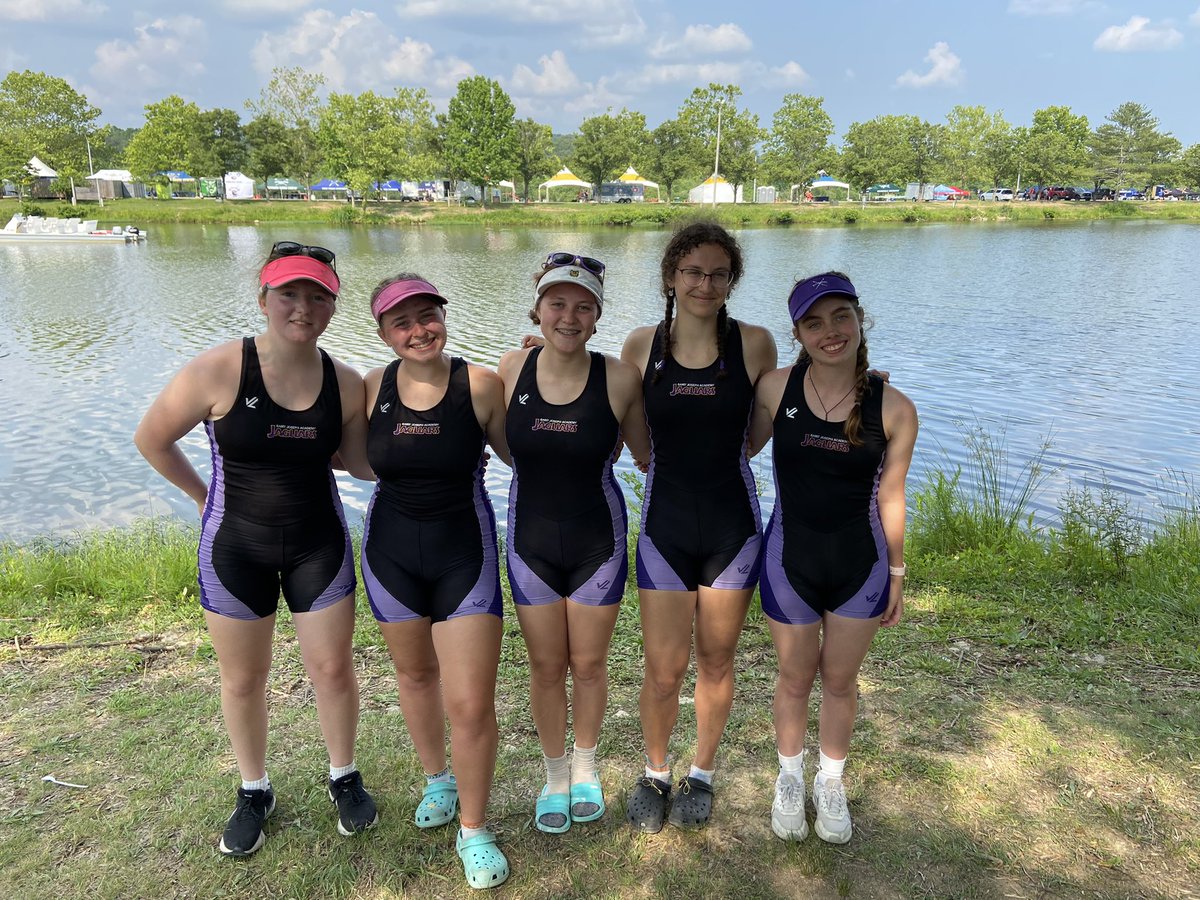 Junior 4+ finishes the regatta as the 22nd fastest Junior 4+ in the country. First time in SJA history racing a Junior 4+ at SRAA Nationals. #rowjags #jaguarrumble