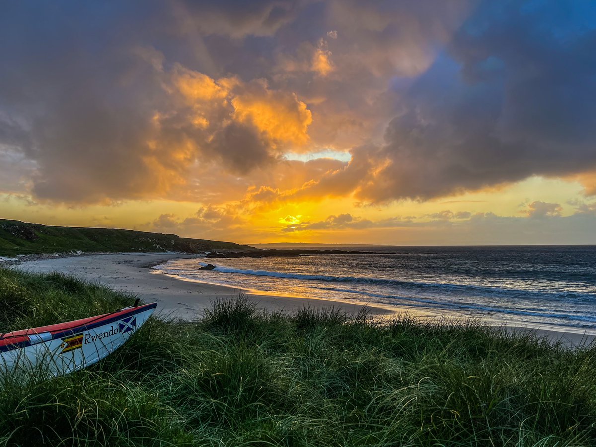 I’ve a wonderful view from my tent this evening. The sun sets over the Pentland Firth. I hope you’re enjoying a restful weekend. 😊