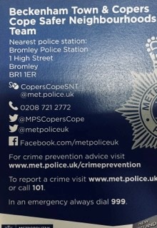 Meet your local safer neighbourhood team for CopersCope ward.