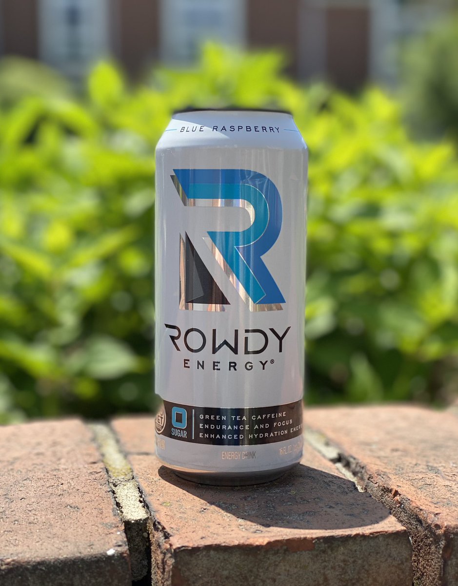 thedrewadamson's tweet image. Great day for @rowdyenergy #blueraspberry 🫐