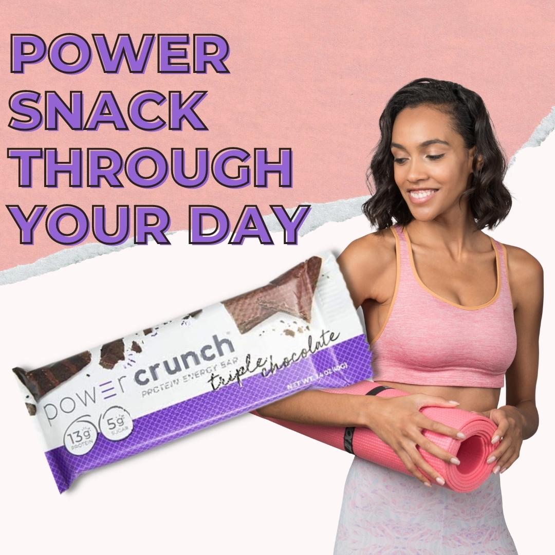 Satisfy your sweet tooth and your workout cravings with our triple chocolate protein energy bar! Available at S&S Smoothies and Supplements on Merchants Walk.
.
.
#smoothiesandsupplements #BlairsvilleGA  #energybar #proteinbar #snackbar
