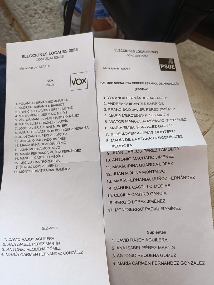 AROSADR's tweet image. Agüita las papeletas que han estado echando en los buzones en Granada