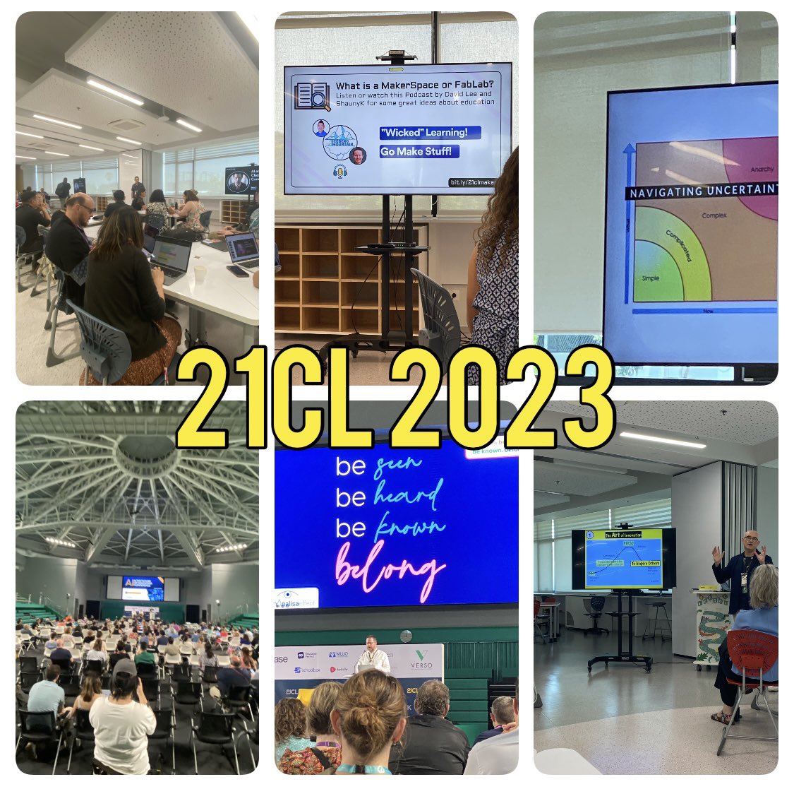It is essential that we grow and learn to help students be college and career ready for the 21st Century. @21cli #21clbkk numerous great presenters helped us do just that @SmithRChris @stevekatz @desertclimber #monalisaeffect learning about Data, Ai, SEL digital well-being. 🙏