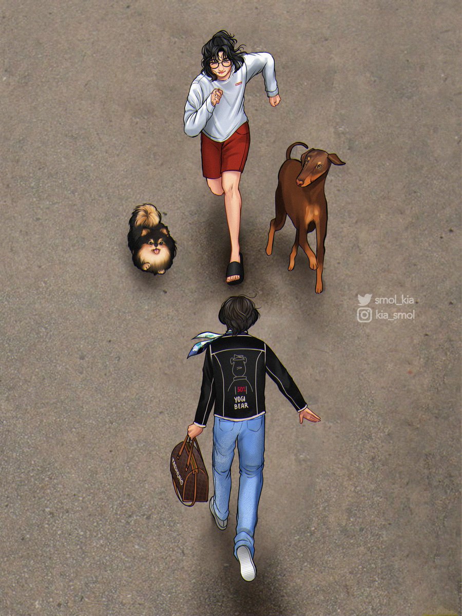 smol_kia's tweet image. &quot;Taehyungie hyung! Welcome home!&quot;