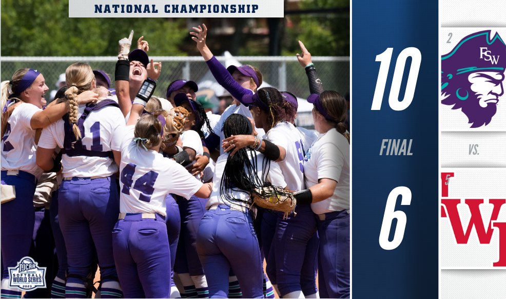 🚨 THREEEEEE-PEAT 🚨

The Florida SouthWestern Buccaneers have clinched their THIRD consecutive #NJCAASoftball DI World Series Title! 🏆

njcaa.org/championships/…