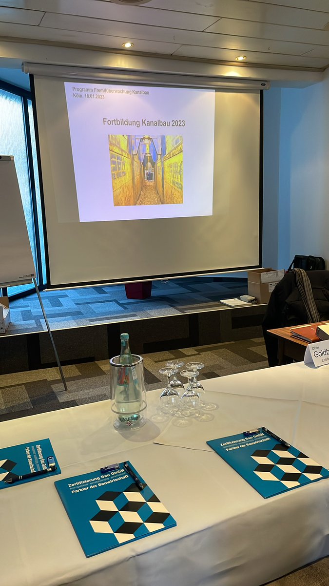 Heute für die Zertifizierung Bau in Köln🤗