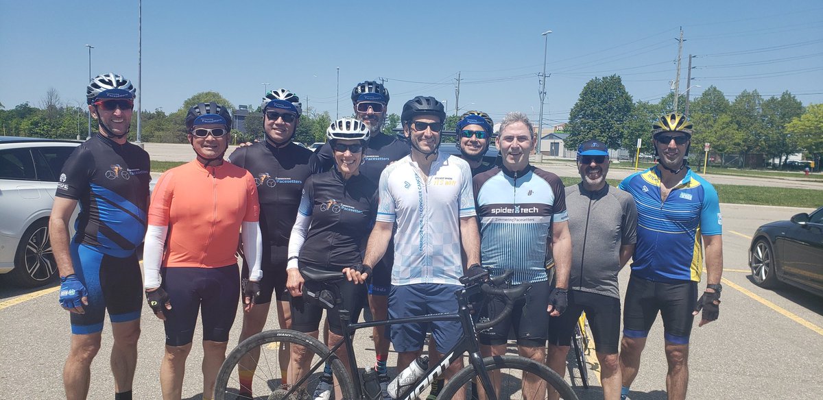 Great day for a training ride for <a href="/ZimPacesetters/">zimmeringpacesetters</a> . Another 66k in the legs with 2 weeks until #ride2conquer