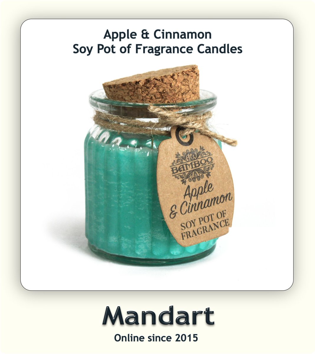 Apple & Cinnamon Soy Pot of Fragrance Candles
Grab these amazingly scented soywax candle pots from Mandart and enjoy the natural, smoother fragrance and long burning time.
Details here: mandarthealth.co.uk/product/pack-o…