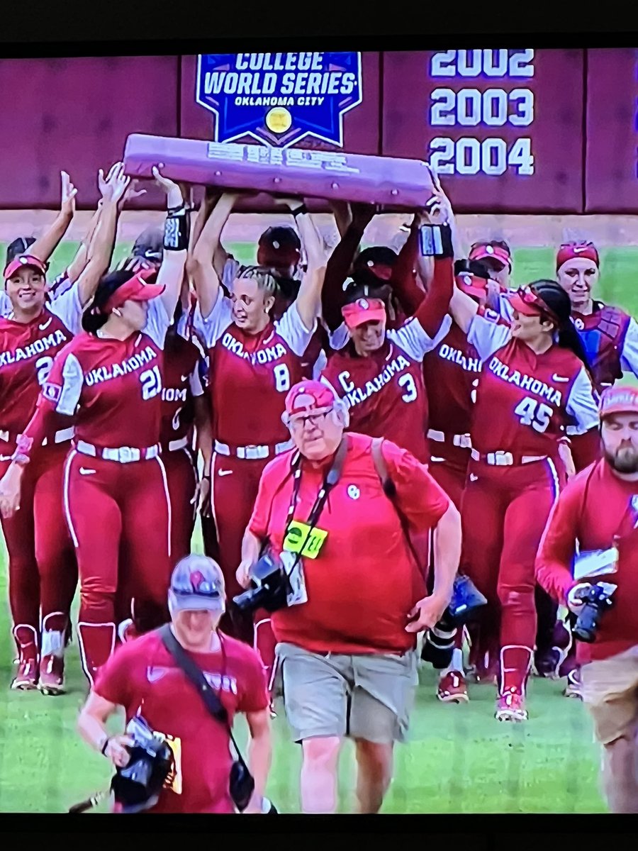 Work_Dog's tweet image. Boomer. Sooner magic shows itself once again. @OU_Softball