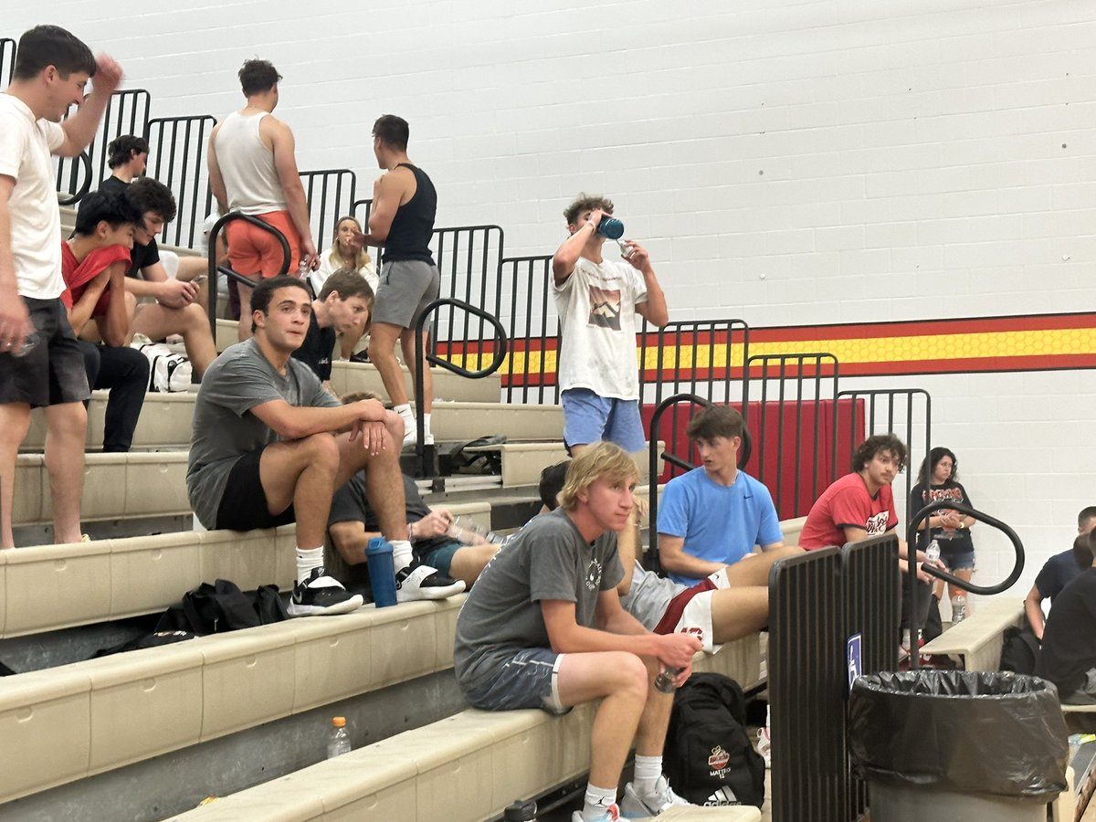 The <a href="/skaly_bball/">Skaly B-Ball Tournament</a> is off and running!  80 players from HS, College, graduates all having fun &amp; playing for ❤️ of hoops. Added a DJ and concessions this year.  Great job by Commish <a href="/EliSkaljac/">Eli Skaljac</a> 
<a href="/beeshoops/">Brecksville-Broadview Hts HS Boys Hoops Program</a>