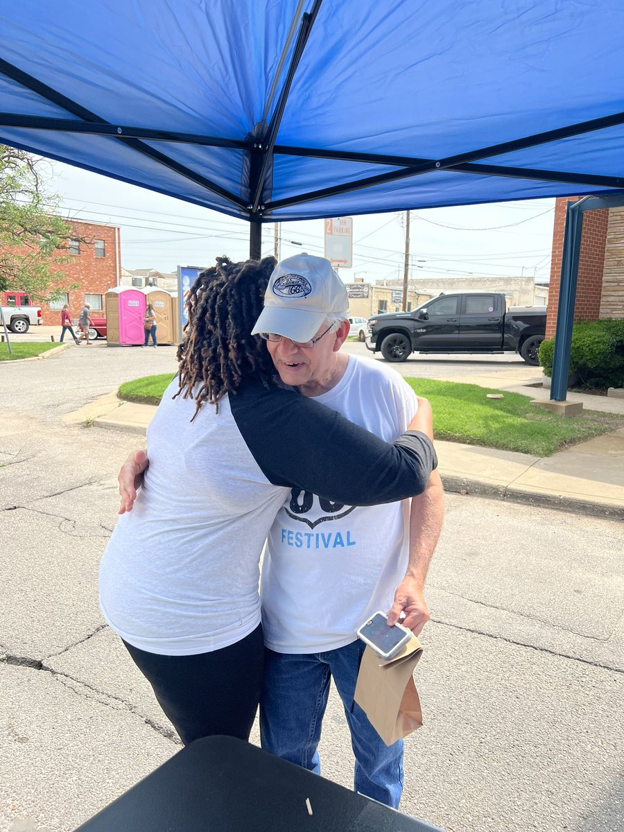 chauntegilmore's tweet photo. Had a fantastic day at the Bethany 66 Festival talking with community members and registering folks to vote! #GilmoreIn24 https://t.co/I32X0hZTku