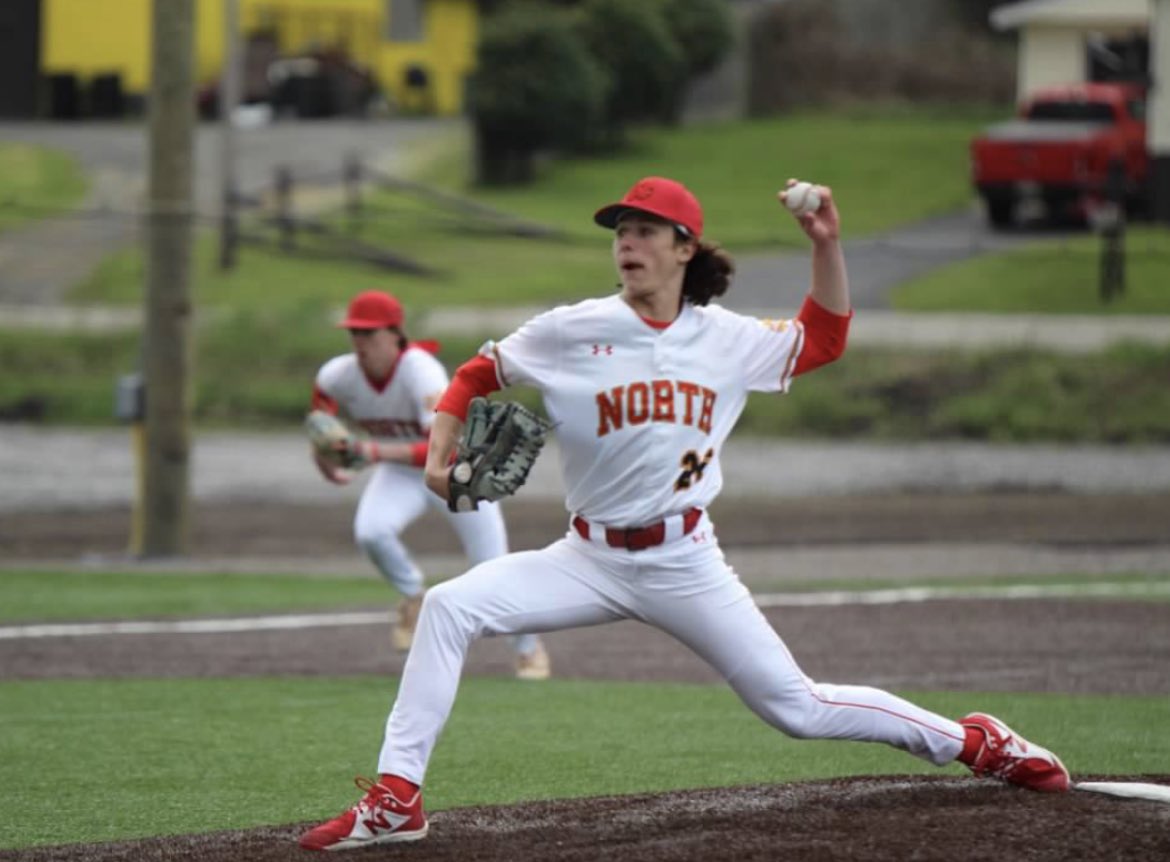 High School Junior Season Stats (LHP)
     Regular Season:
IP: 39.2
ER: 4
ERA: .706 
Record: 4-1 
Strikeouts: 52
Walks: 8
     Playoffs: 
IP: 7.0
ER: 1 
ERA: 1.000
Record: 1-0
Strikeouts: 2 
Walks: 4