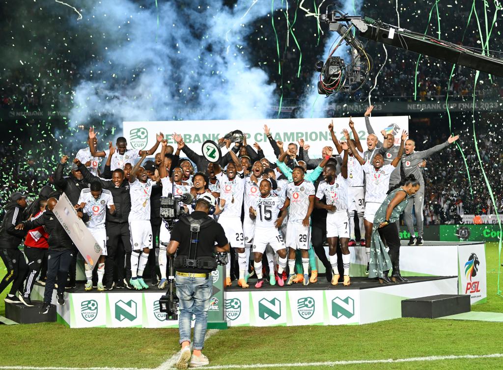 ☠️ #Buccaneers Crowned Nedbank Cup Champions 🖥 Read the Match Review 👉🏿 orlandopiratesfc.com/news/buccaneer… ⚫️⚪️🔴⭐️ #NedbankCupFinal #OrlandoPirates #OnceAlways