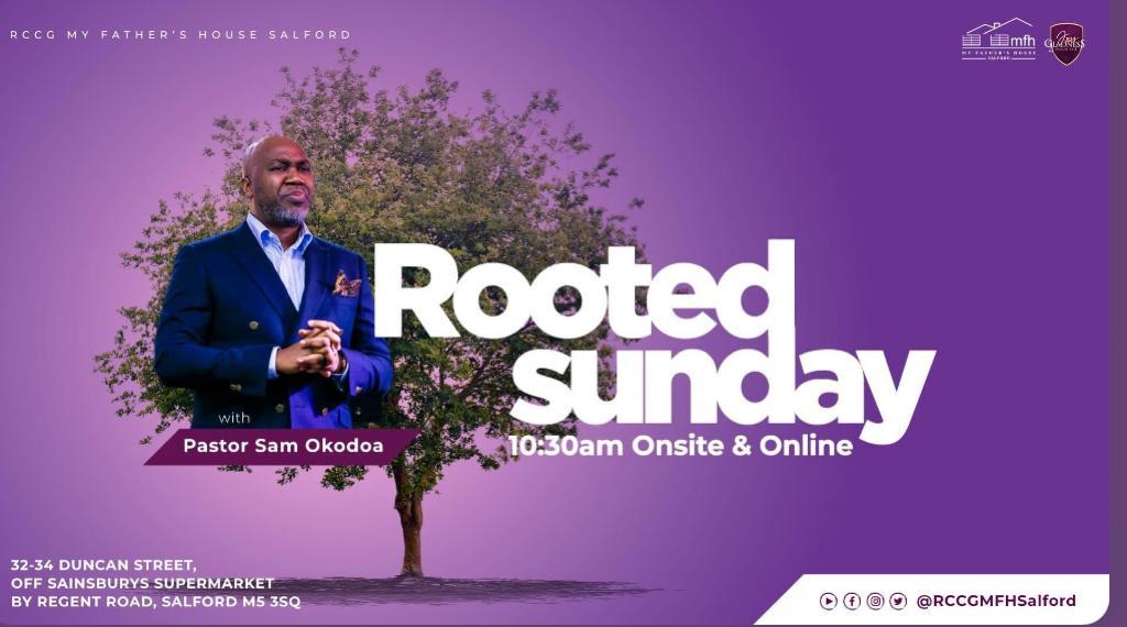 RCCGMFHSalford's tweet photo. See you all tomorrow by God's grace π
.
#RootedSunday 28th-May-2023 10:30AM
Onsite
π 32-33 Duncan Street
off Regent Road
Salford
M5 3SQ
and
Online
π YouTube, Facebook and Twitter @RCCGMFHSalford
There's room for you!
-
#letusworship #praisethelord #praisegod
#word https://t.co/jqVGxN81B7