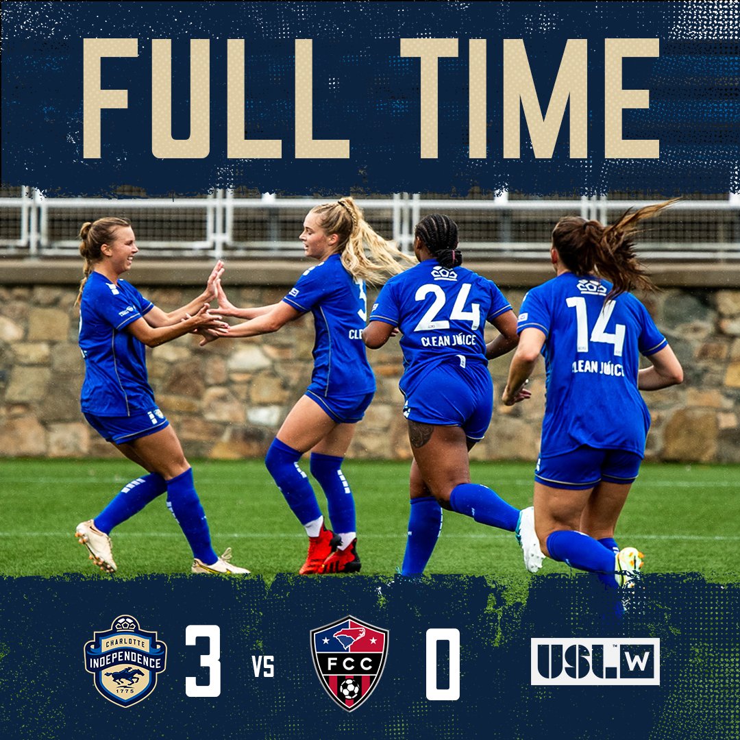 cafc_uslw's tweet photo. That's โ๏ธin a row
#CLTvFCC #WeAreCLT #ForTheW @USLWLeague https://t.co/nMicaJ7aYY