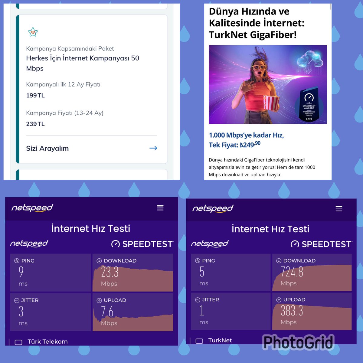 anonimhesapp7's tweet photo. TURKNET VS TURK TELEKOM 
SEÇİM SİZİN

#Türknet
#türktelekom
#fiber
#1000mbps
#50mbps
#kredi #TOGG #tanju #net21265 #OylarBayKemale #maltepe https://t.co/0U7Zpd8GbD