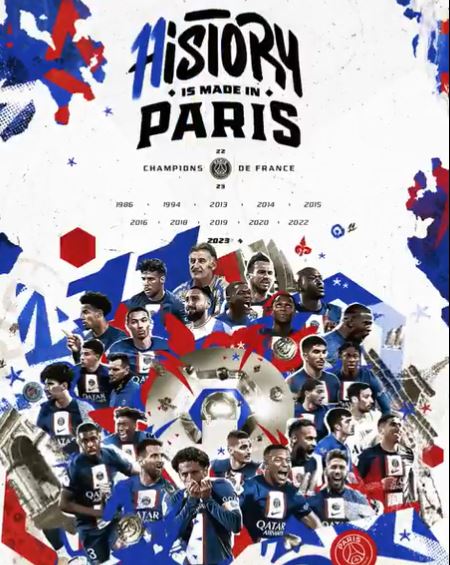 ⚽️🇺🇸😂🇫🇷 𝐈𝐜𝐢 𝐜'𝐞𝐬𝐭 𝐏𝐀𝐑𝐈𝐒 𝟏𝟏𝐭𝐡 𝐑𝐞𝐩𝐮𝐛𝐥𝐢𝐪𝐮𝐞 > 𝐍𝐚𝐭𝐢𝐨𝐧                              
               🎇  𝐏𝐒𝐆 𝐂𝐇𝐀𝐌𝐏𝐈𝐎𝐍𝐒 𝟐𝟎𝟐𝟐-𝟐𝟑 🎇 
#rmclive