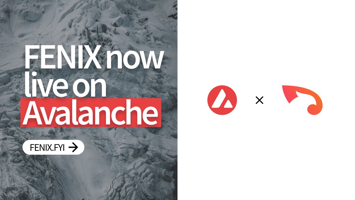 #FENIX is now live on #Avalanche #AVAX  
Contract address:  0xC3e8abfA04B0EC442c2A4D65699a40F7FcEd8055 #XEN