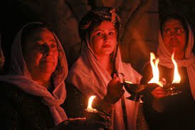 Fire is one of sacred elements in Yezidi religious rituals and Yezidis pray towards the sunrise and sunset as source of light to the universe.

#Êzidxan 
#YazidiCulture
