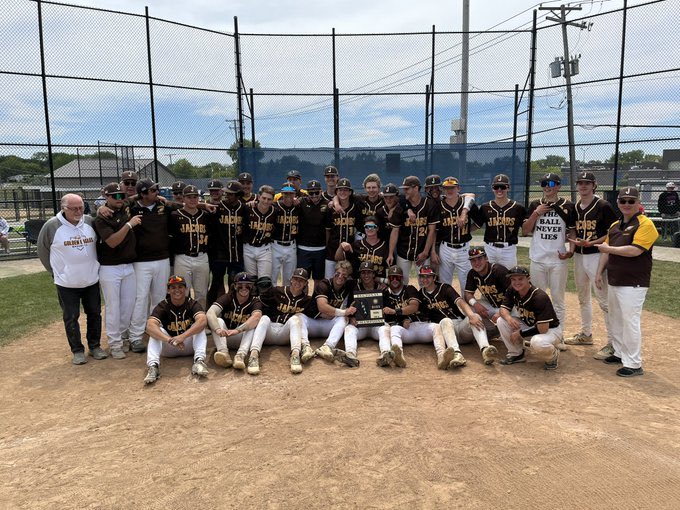 Jacobs 9 McHenry 5. Incredibly proud of our guys today. The competed for 21 outs and left it all on the field…..earning the Regional Championship. As a staff, that’s all you can ask for. #NoExcuses #WhyNotUs