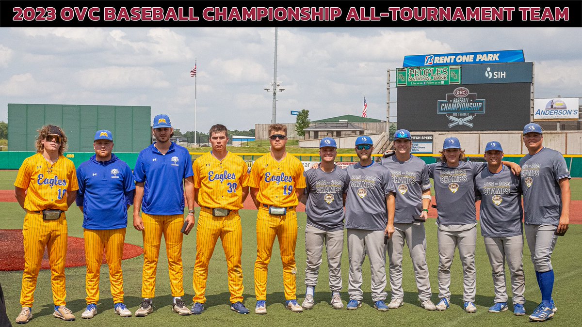 2023 OVC BASEBALL CHAMPIONSHIP ALL-TOURNAMENT TEAM

#OVCit | #OVC75