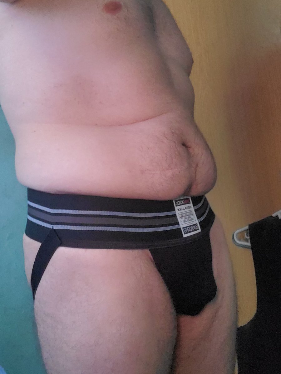 TheRedHead9102's tweet photo. Black #jockstrap from #jockmail. https://t.co/EjouxEDdS7