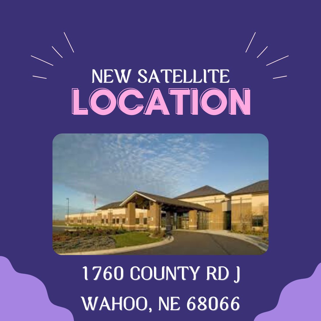 We are expanding again!!! Skin Envy Dermatology will be providing services to the community of Wahoo! Starting June 5th Brittany Burbach NP will see patients at the Saunders Medical Clinic. Her days will be the first &amp; third Monday of every month! For an appt call 402-936-6198!