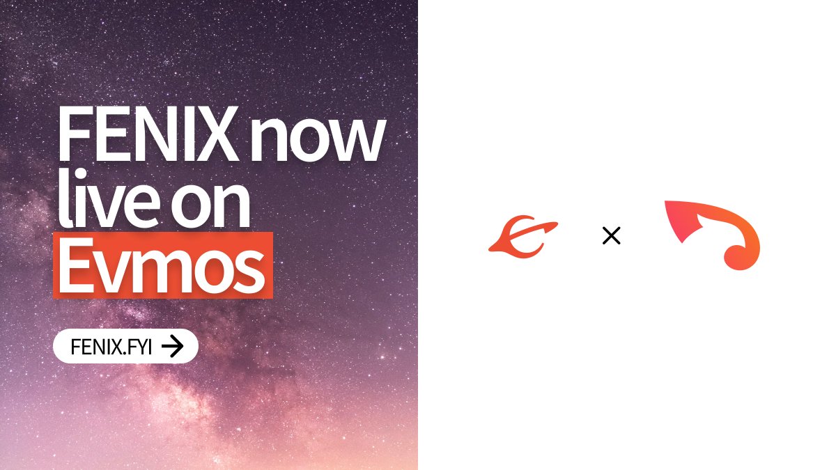 #FENIX is now live on #Evmos 
Contract address:  0x7c27d2D2044FE90Cb98f5ECdc235839FdE740124 #XEN