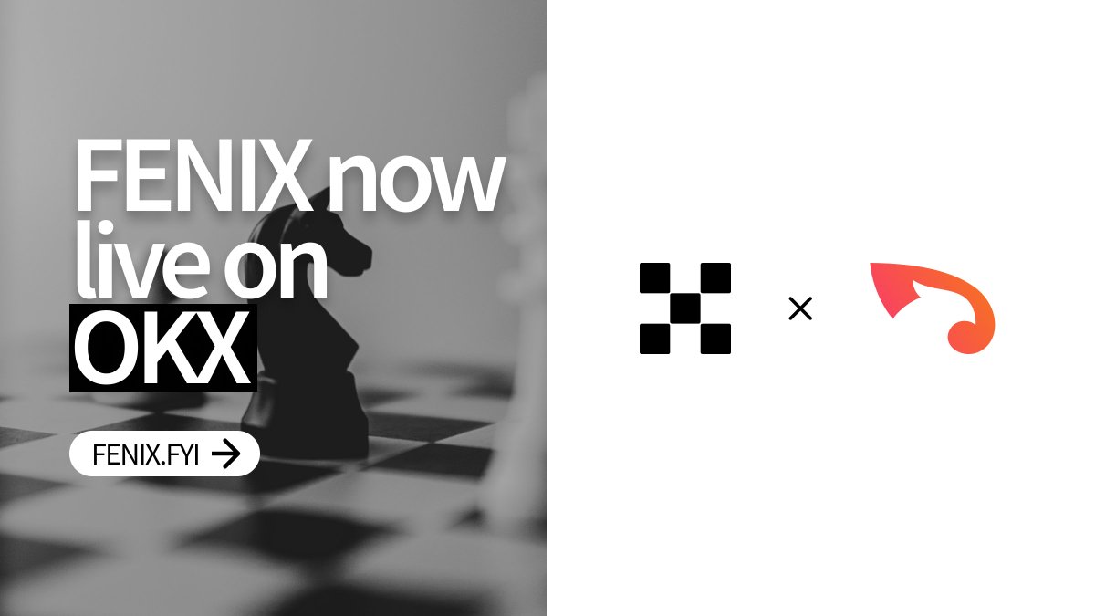 #FENIX is now live on #OKX 
Contract address:  0xC3e8abfA04B0EC442c2A4D65699a40F7FcEd8055 #XEN