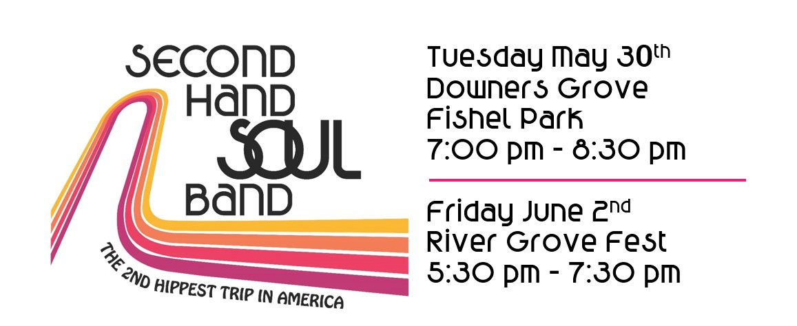 SecondHandSoulB's tweet photo. Second Hand Soul Band kicks off summer this Tuesday in Downers Grove - https://t.co/kjqFAHmsJN https://t.co/gs8kOnrSKc