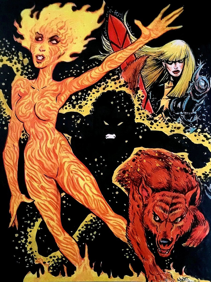 @IntoWeird Magik, Wolfsbane and Magma.