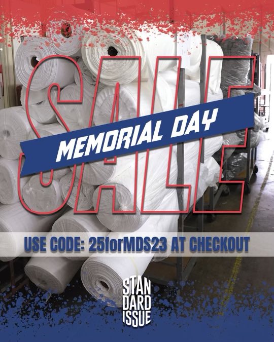 stndissuetees's tweet photo. Memorial Day Sale now live https://t.co/jOy45PR3md https://t.co/YIPQ6lYp3V